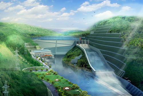 旬阳老挝南塔河1号水电站项目